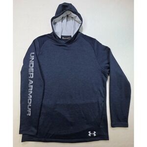 Under Armour UA Hoodie Mens L Sleeve Graphic Pocket‎ Pullover Sweatshirt